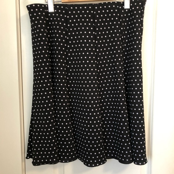 Ricki’s Black and White Polka Dot Skirt - Picture 3 of 6